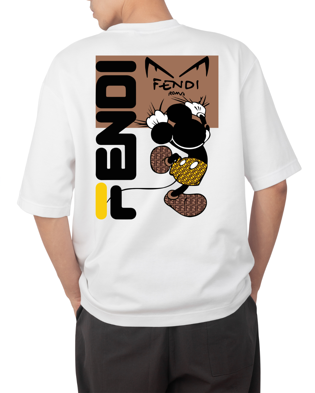 Playera Fendi Mickey